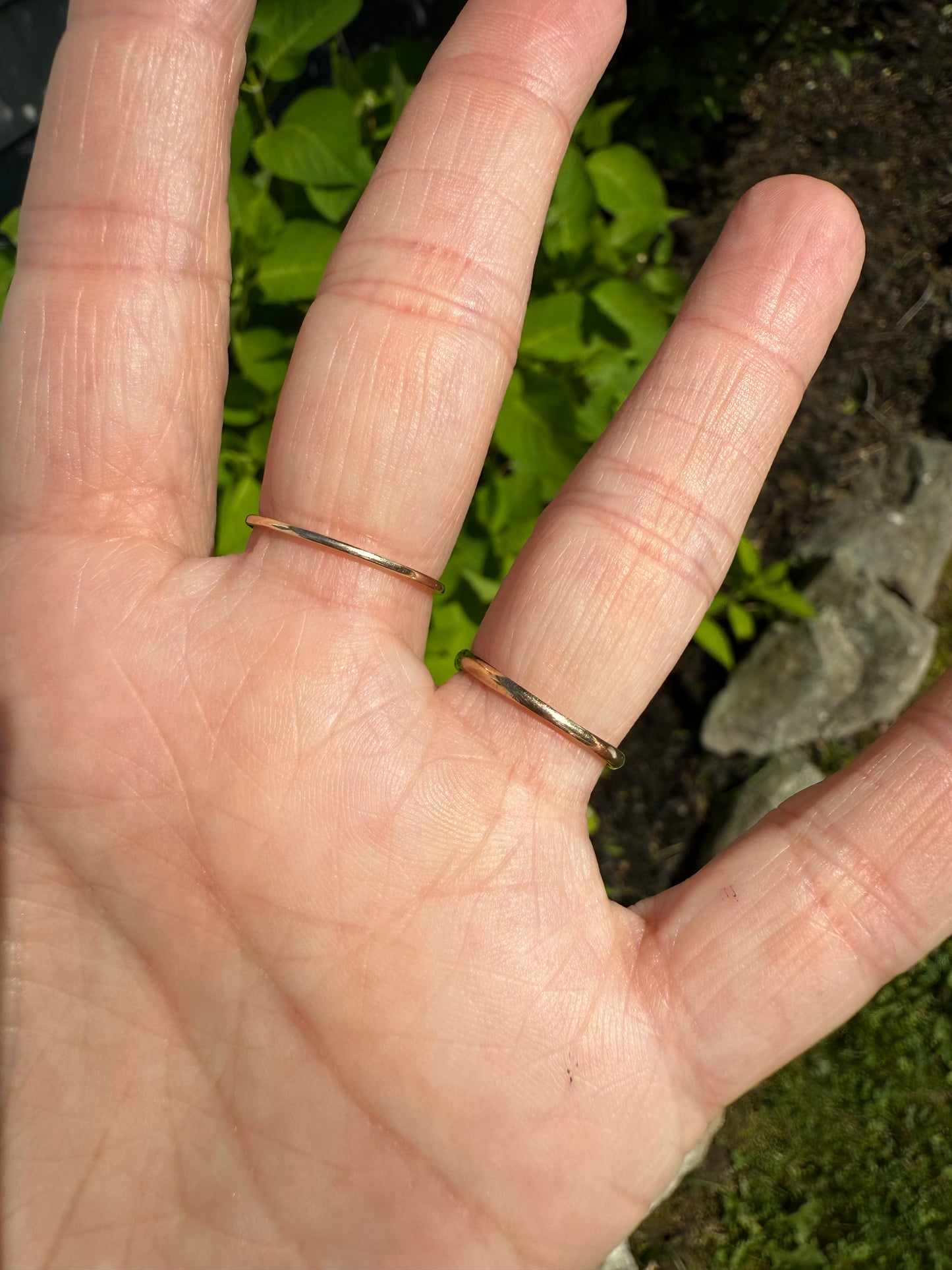 1936 14k Yelow & White Gold Engagement Ring