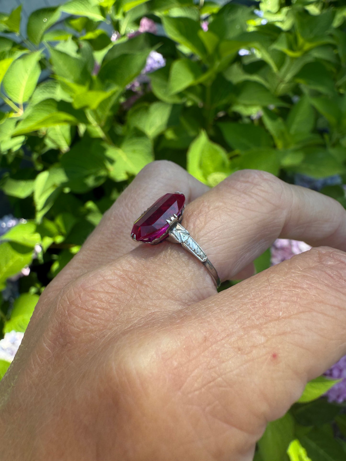 Antique Sterling Silver Ring