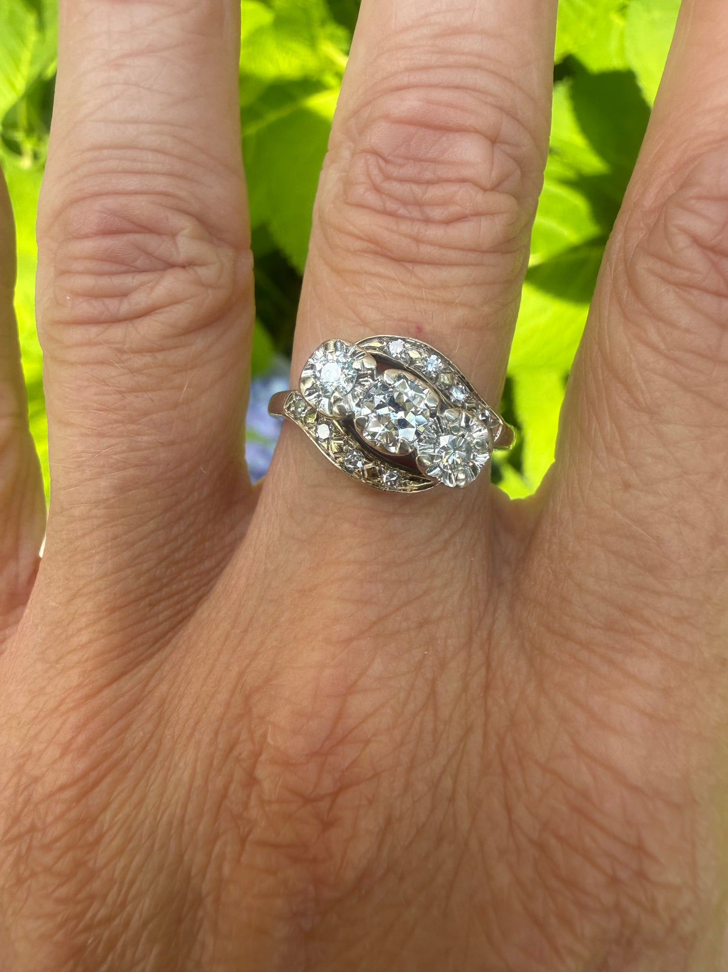 Vintage Old European Cut Diamond Ring