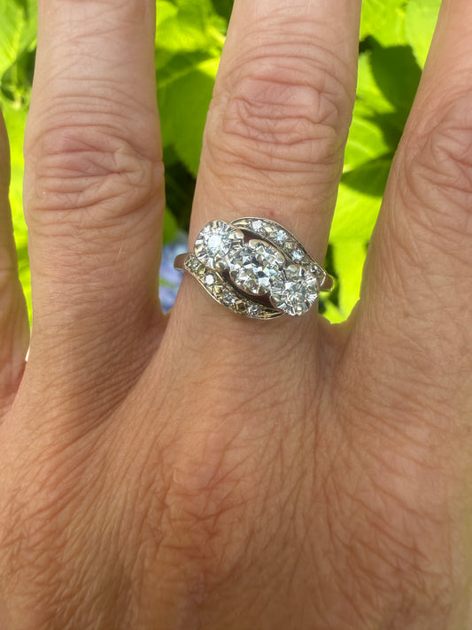 Vintage Old European Cut Diamond Ring