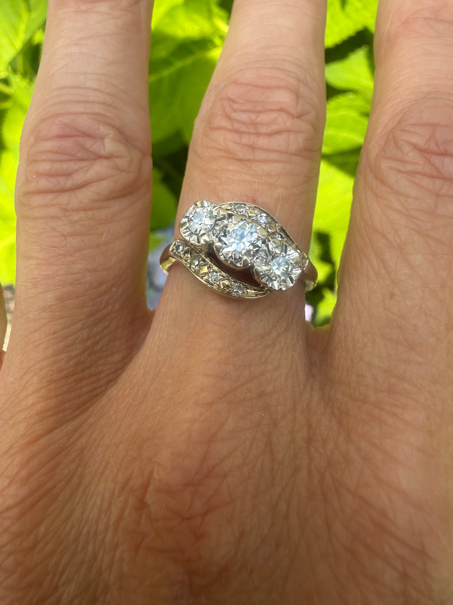 Vintage Old European Cut Diamond Ring