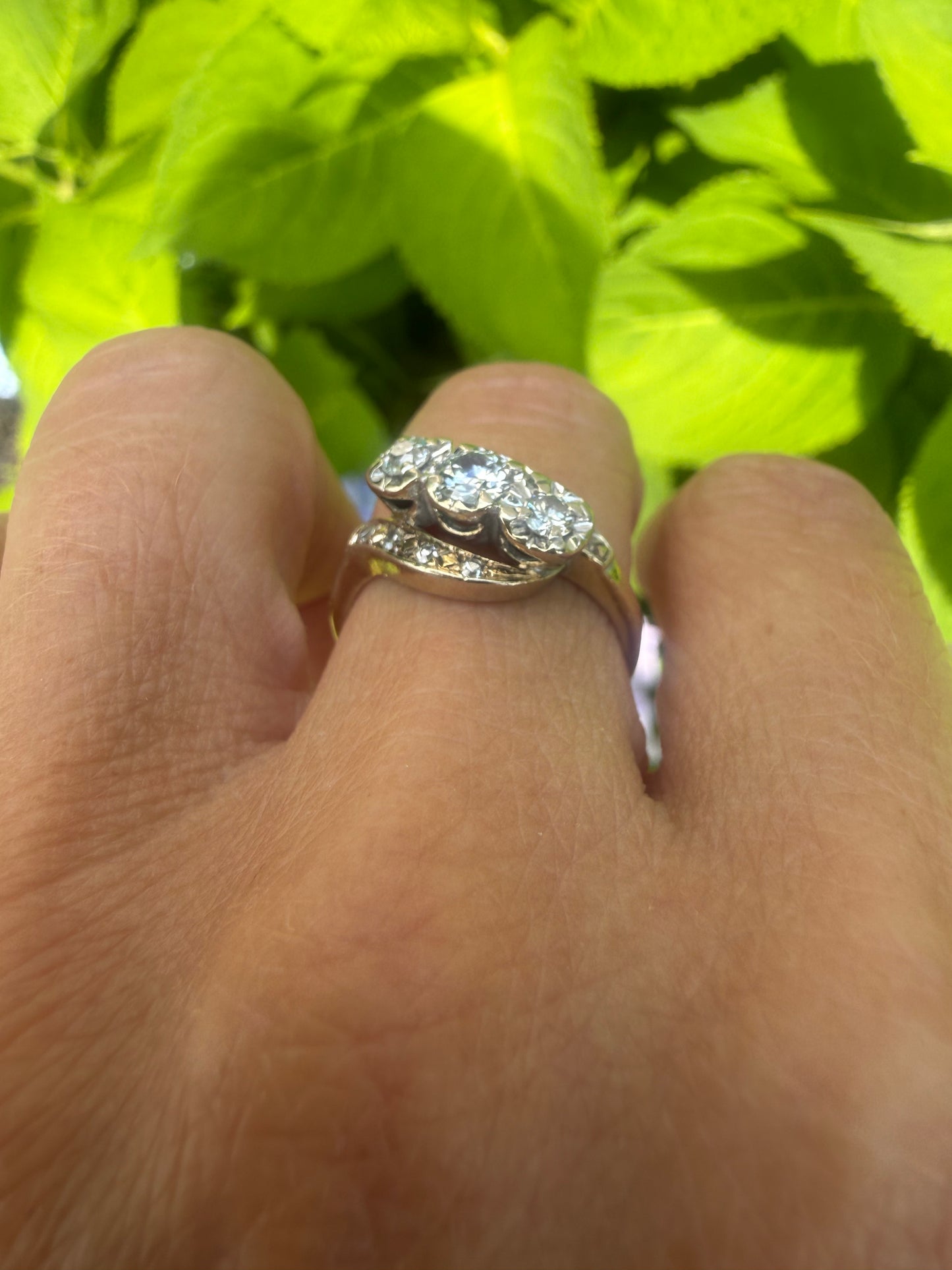 Vintage Old European Cut Diamond Ring