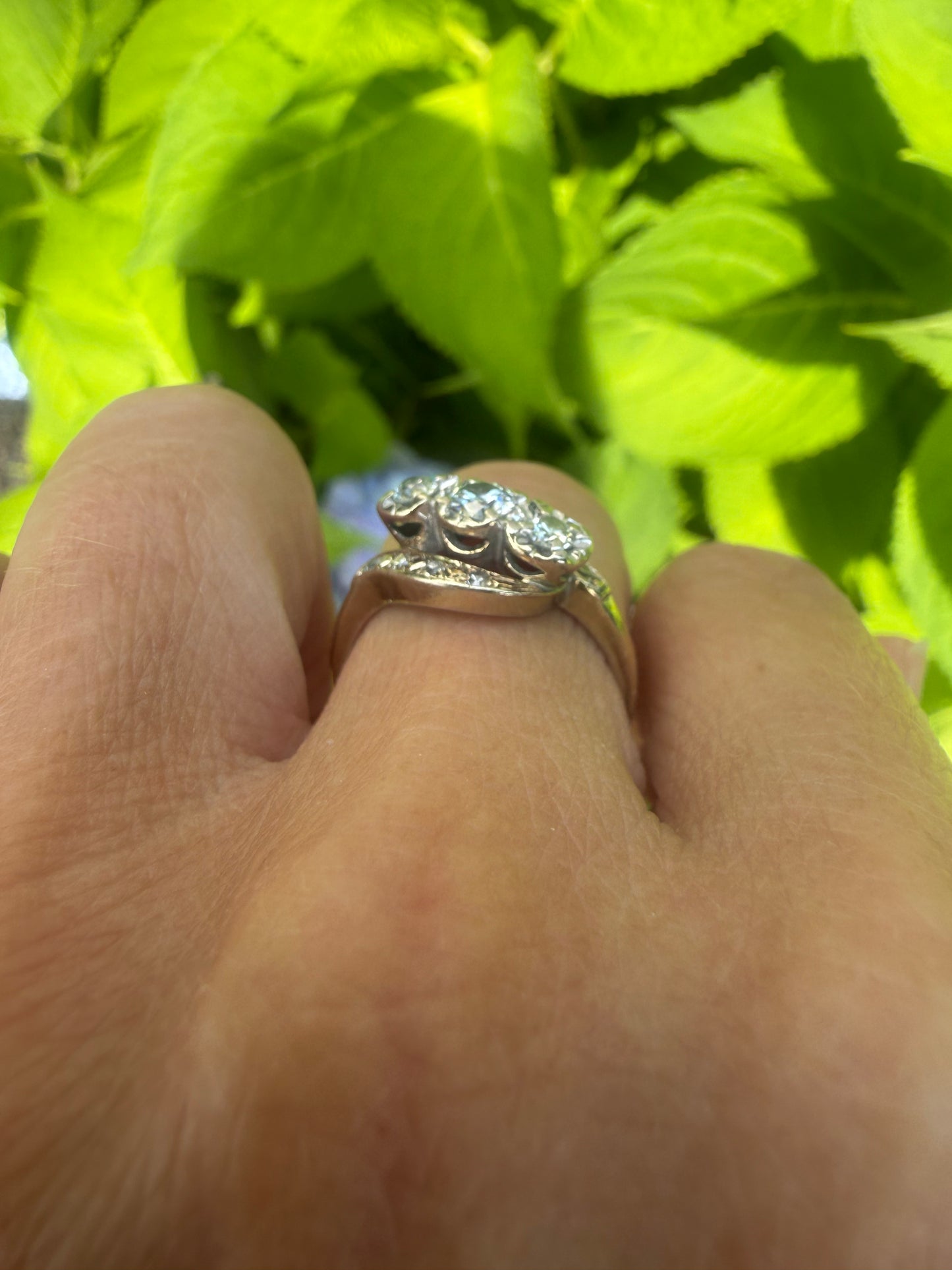 Vintage Old European Cut Diamond Ring