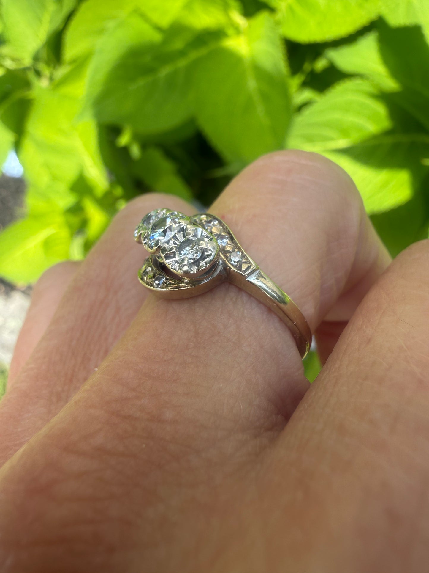 Vintage Old European Cut Diamond Ring