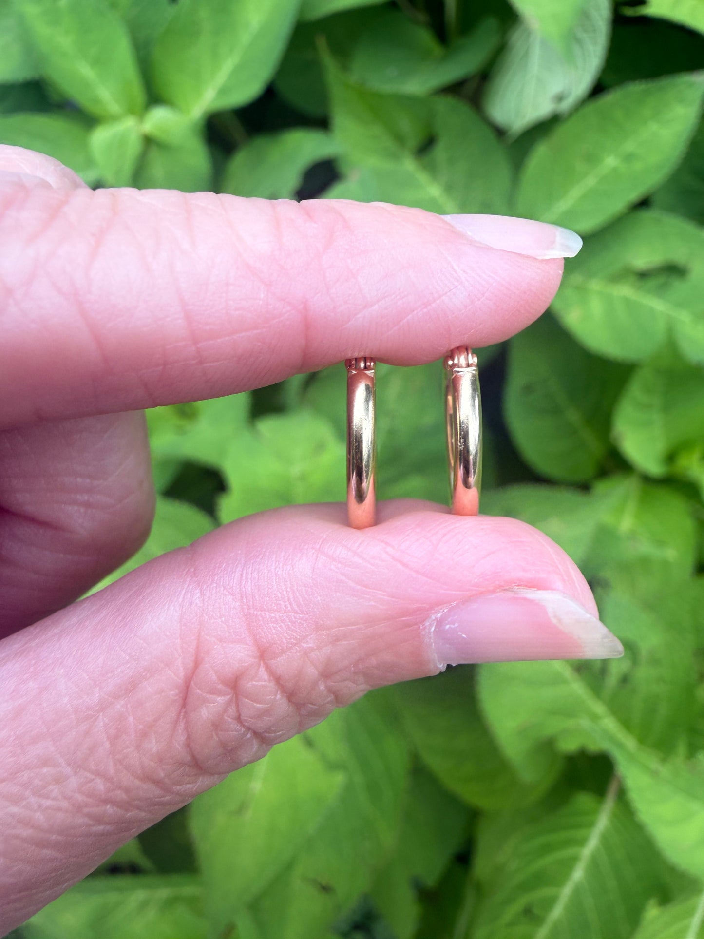 The Perfect Petite Gold Hoops
