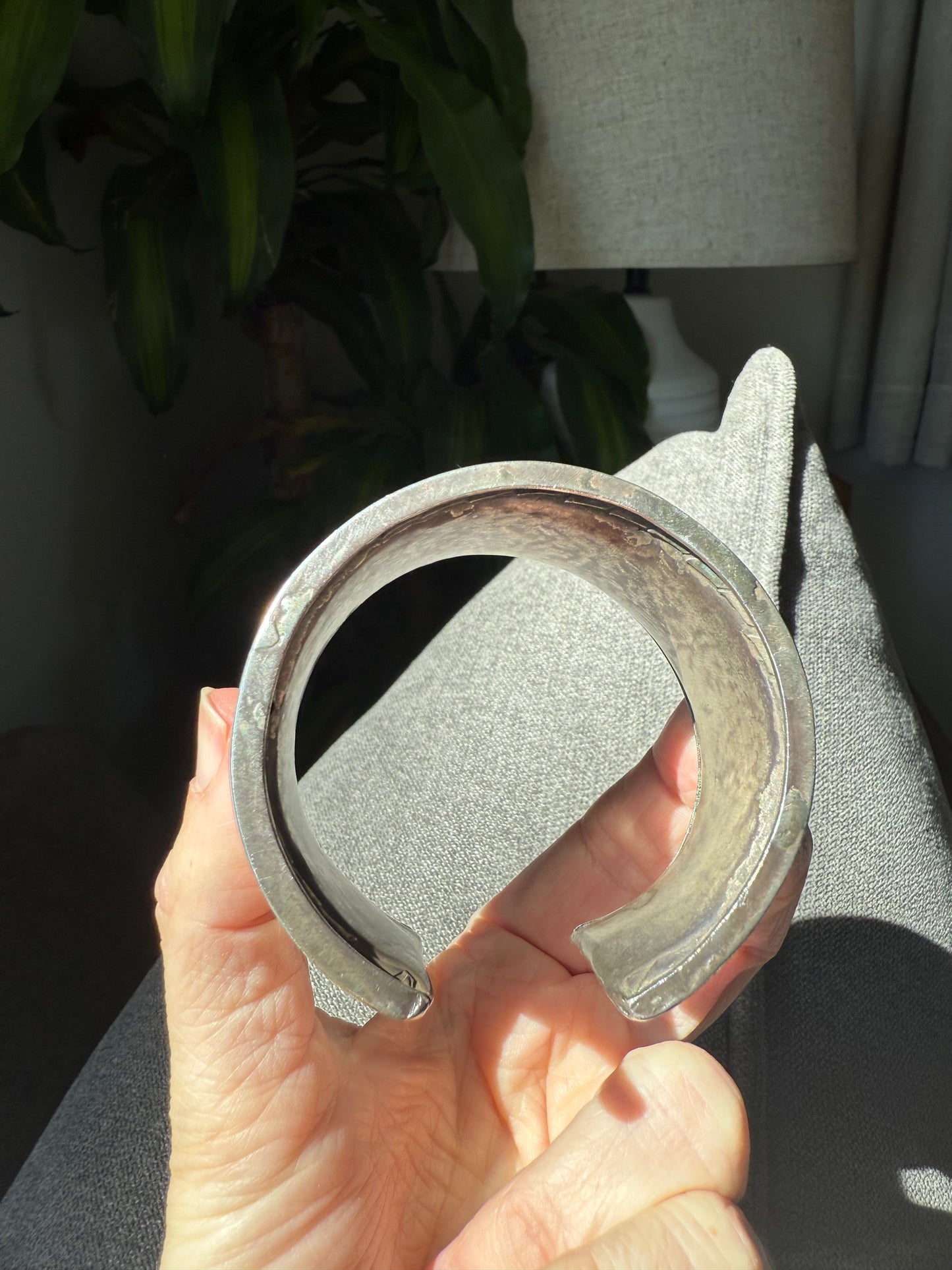 Vintage Sterling Silver Cuff Bracelet