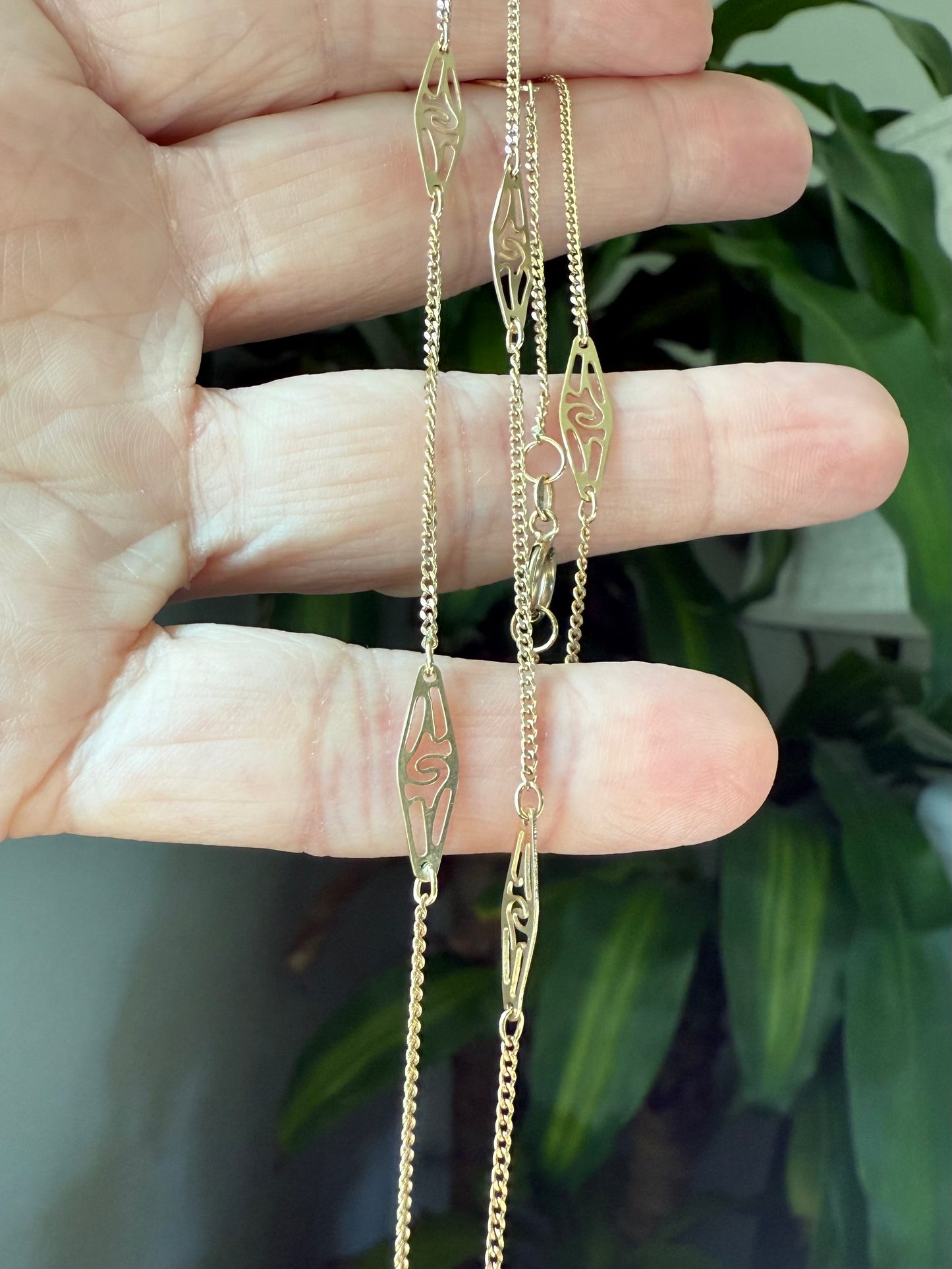 Vintage 14k Yellow Gold Chain