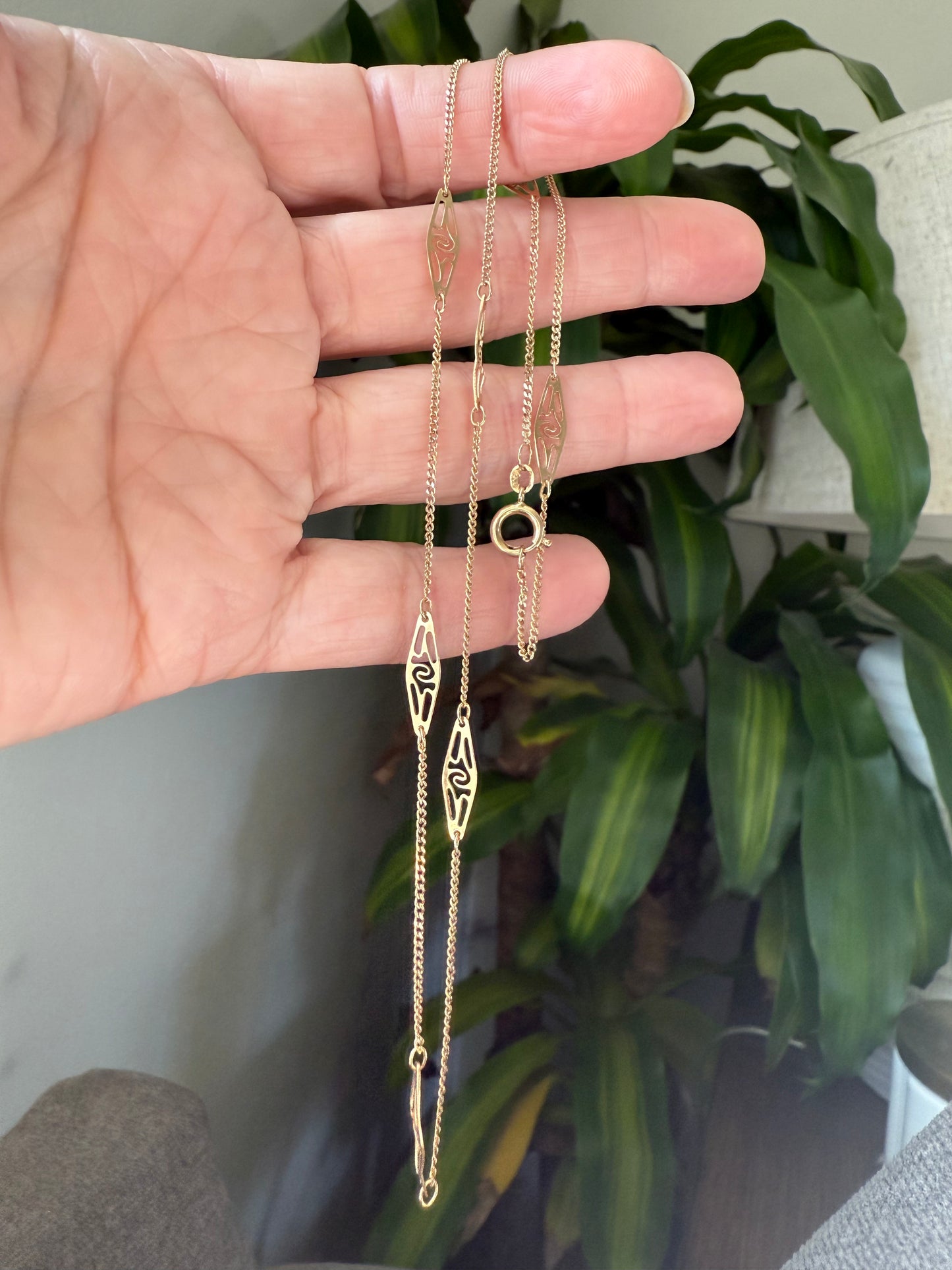 Vintage 14k Yellow Gold Chain