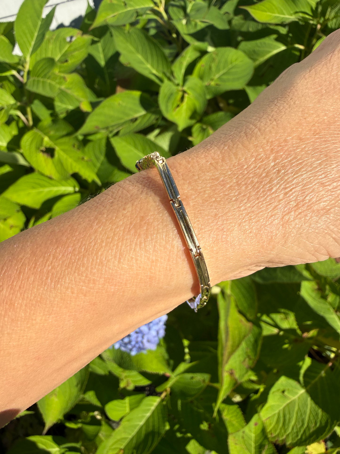 Vintage Sapphire and Diamond Bracelet