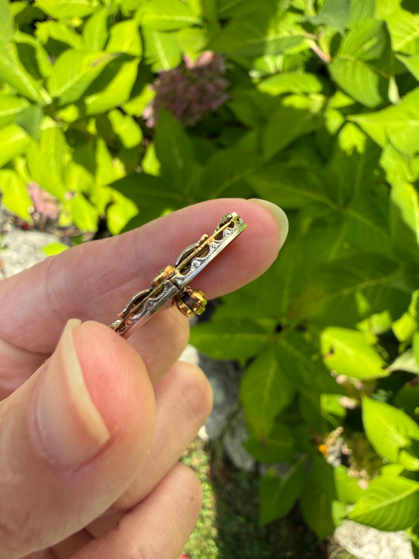 Edwardian Sapphire and Diamond Brooch C. 1905-1915
