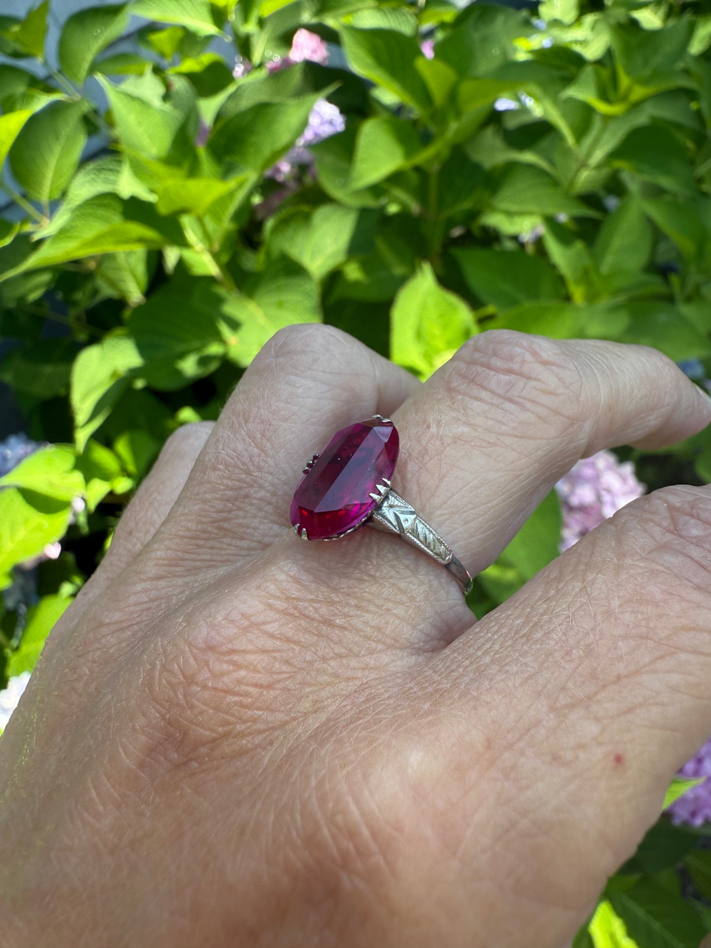 Antique Sterling Silver Ring